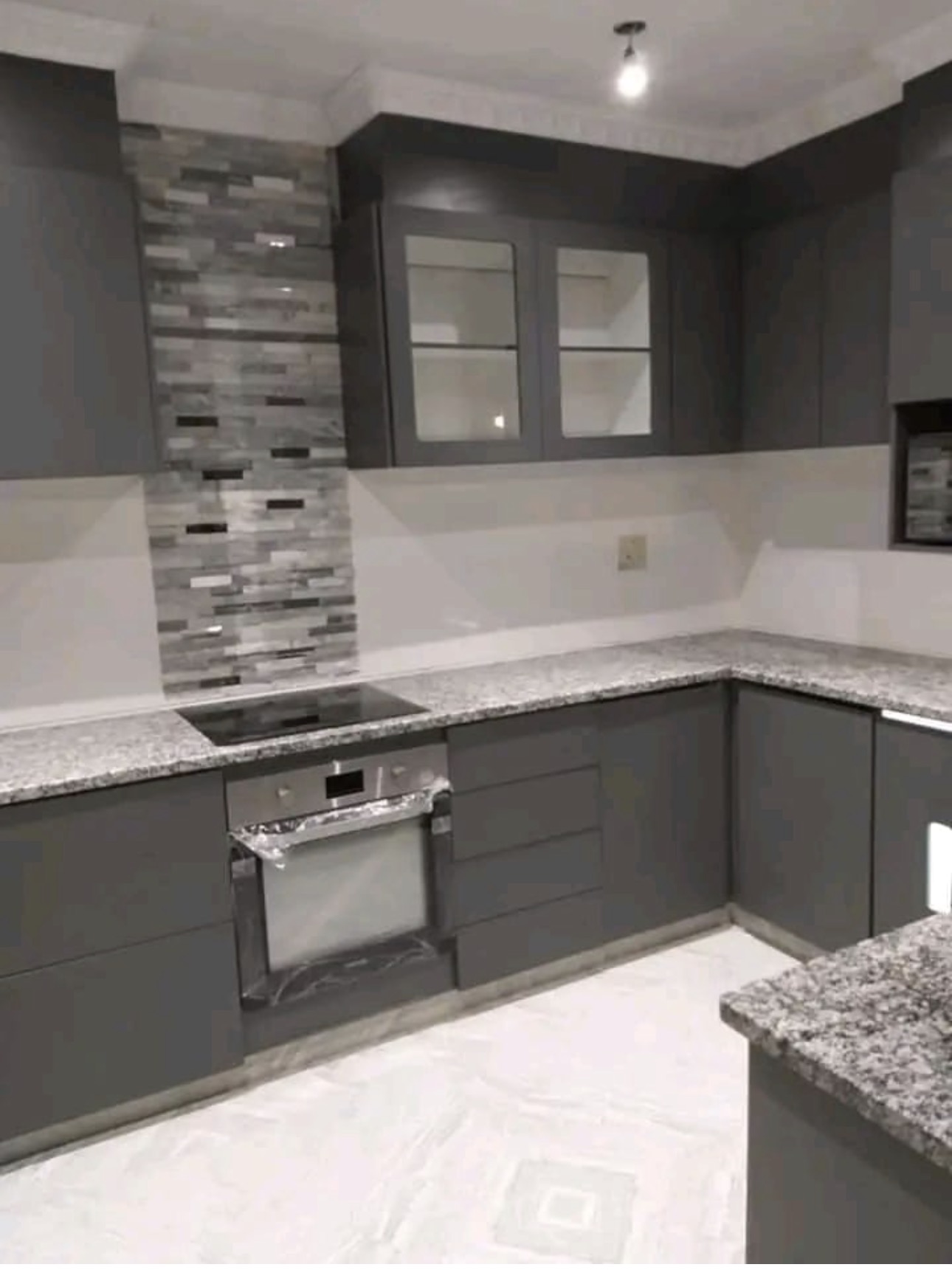 Dark Minimalist Kitchen